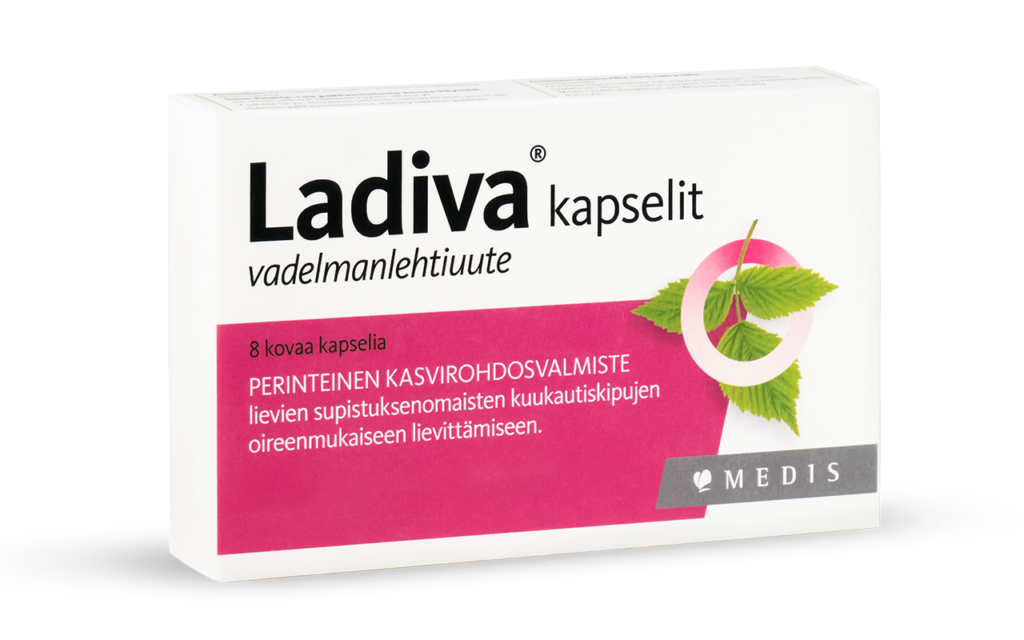 Ladiva kuukautiskipuihin